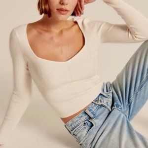 Abercrombie LuxeLoft Date Night Sweater